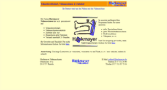 Desktop Screenshot of hackmayer.de